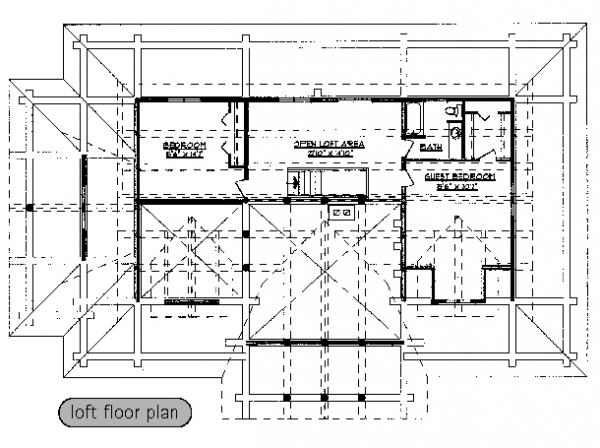 cape scott  loft floor plan