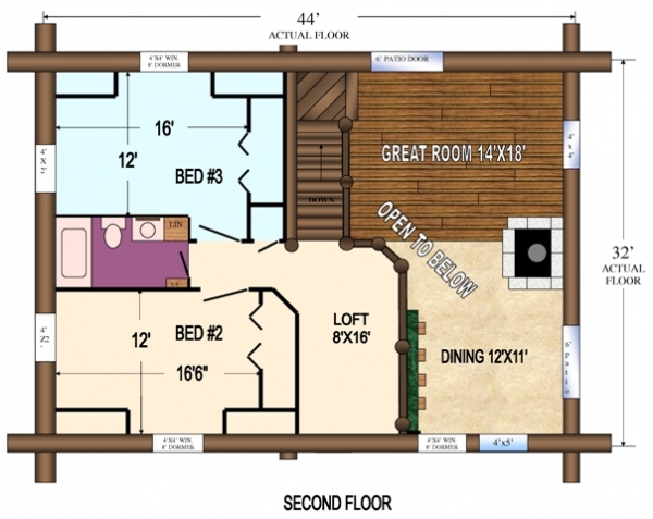 Loft floor plan